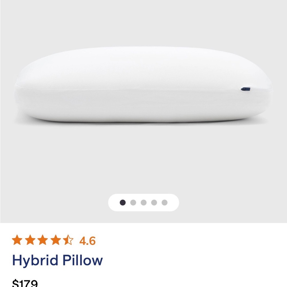 White Hybrid Pillow
